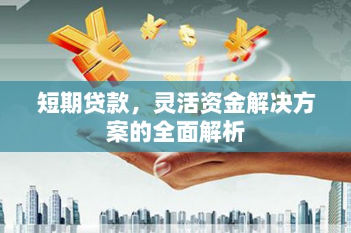 峄城短期贷款，灵活资金解决方案的全面解析