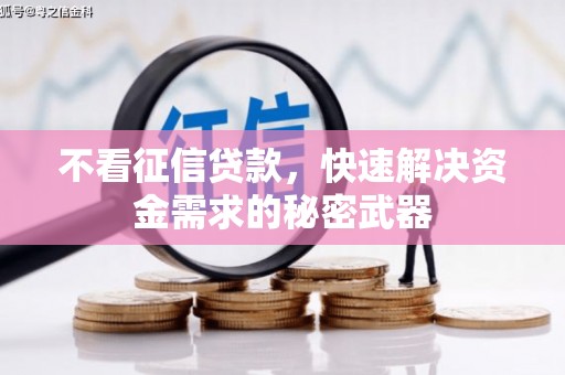 峄城不看征信贷款，快速解决资金需求的秘密武器