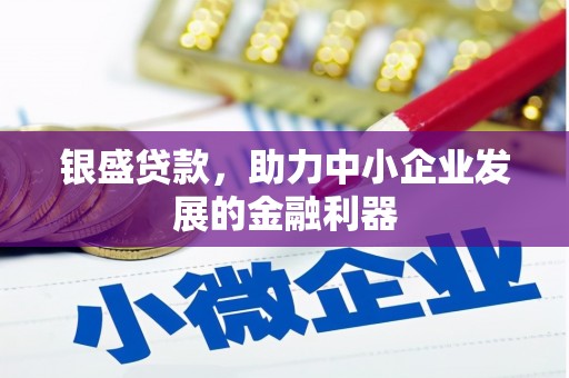峄城银盛贷款，助力中小企业发展的金融利器