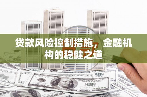 峄城贷款风险控制措施，金融机构的稳健之道
