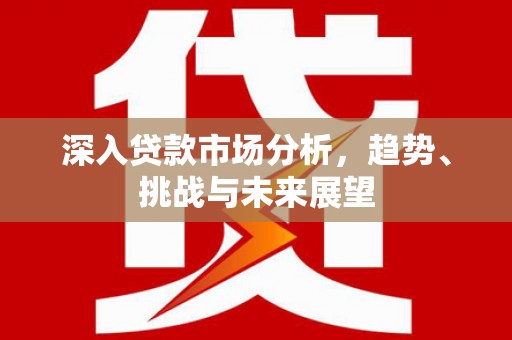 峄城深入贷款市场分析，趋势、挑战与未来展望